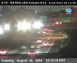 SB 805 at Madison Ave (Off Ramp)