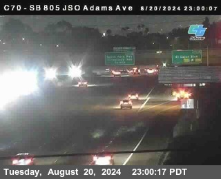 SB 805 at Madison Ave (Off Ramp)