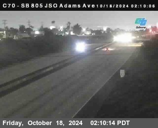 SB 805 at Madison Ave (Off Ramp)