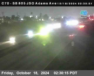 SB 805 at Madison Ave (Off Ramp)