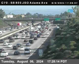 SB 805 at Madison Ave (Off Ramp)