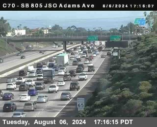 SB 805 at Madison Ave (Off Ramp)