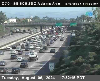 SB 805 at Madison Ave (Off Ramp)