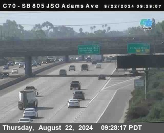 SB 805 at Madison Ave (Off Ramp)