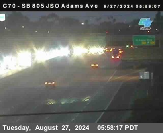 SB 805 at Madison Ave (Off Ramp)