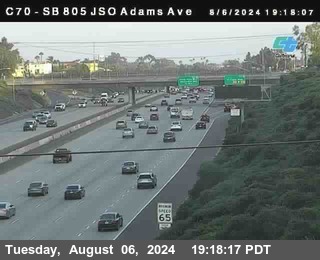 SB 805 at Madison Ave (Off Ramp)