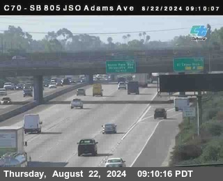 SB 805 at Madison Ave (Off Ramp)