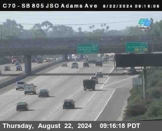 SB 805 at Madison Ave (Off Ramp)