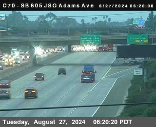 SB 805 at Madison Ave (Off Ramp)