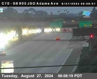 SB 805 at Madison Ave (Off Ramp)