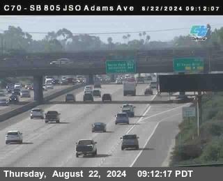 SB 805 at Madison Ave (Off Ramp)