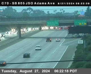 SB 805 at Madison Ave (Off Ramp)