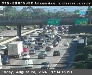 SB 805 at Madison Ave (Off Ramp)