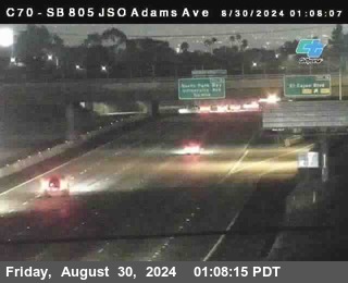 SB 805 at Madison Ave (Off Ramp)