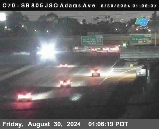 SB 805 at Madison Ave (Off Ramp)