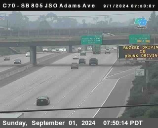 SB 805 at Madison Ave (Off Ramp)