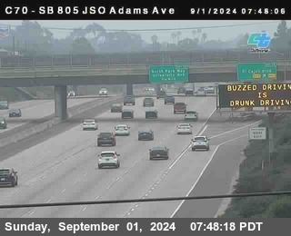 SB 805 at Madison Ave (Off Ramp)