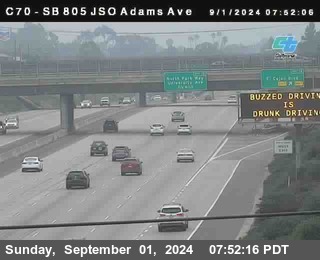 SB 805 at Madison Ave (Off Ramp)