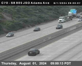 SB 805 at Madison Ave (Off Ramp)