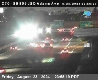 SB 805 at Madison Ave (Off Ramp)