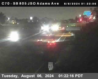 SB 805 at Madison Ave (Off Ramp)