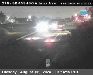 SB 805 at Madison Ave (Off Ramp)