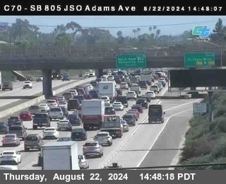 SB 805 at Madison Ave (Off Ramp)