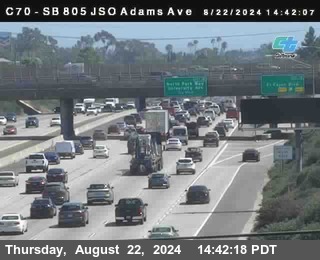 SB 805 at Madison Ave (Off Ramp)