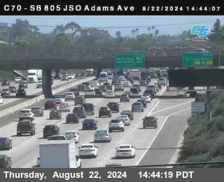 SB 805 at Madison Ave (Off Ramp)