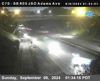 SB 805 at Madison Ave (Off Ramp)