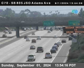 SB 805 at Madison Ave (Off Ramp)