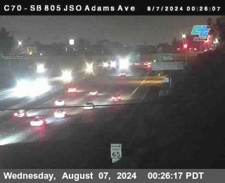 SB 805 at Madison Ave (Off Ramp)