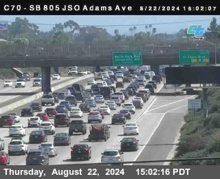 SB 805 at Madison Ave (Off Ramp)