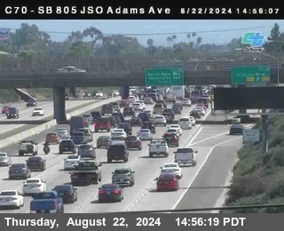 SB 805 at Madison Ave (Off Ramp)