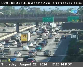 SB 805 at Madison Ave (Off Ramp)