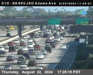 SB 805 at Madison Ave (Off Ramp)