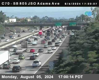 SB 805 at Madison Ave (Off Ramp)