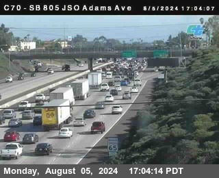 SB 805 at Madison Ave (Off Ramp)