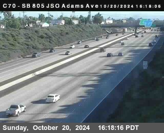 SB 805 at Madison Ave (Off Ramp)