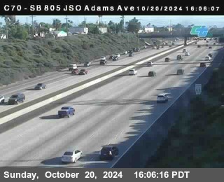 SB 805 at Madison Ave (Off Ramp)