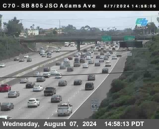 SB 805 at Madison Ave (Off Ramp)