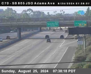 SB 805 at Madison Ave (Off Ramp)