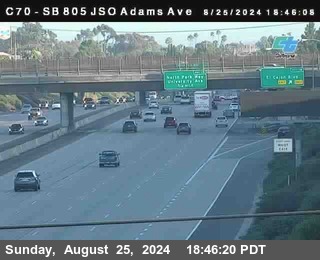 SB 805 at Madison Ave (Off Ramp)