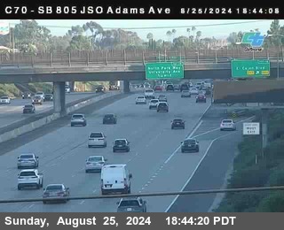 SB 805 at Madison Ave (Off Ramp)