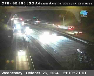 SB 805 at Madison Ave (Off Ramp)