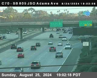 SB 805 at Madison Ave (Off Ramp)