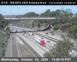 SB 805 at Madison Ave (Off Ramp)