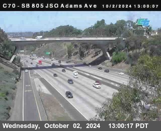 SB 805 at Madison Ave (Off Ramp)