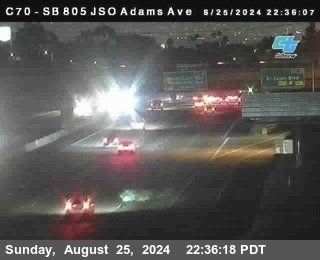 SB 805 at Madison Ave (Off Ramp)