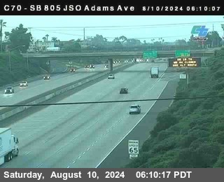 SB 805 at Madison Ave (Off Ramp)